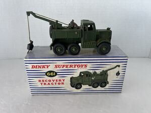 VINTAGE NOS Dinky Supertoys 661 Recovery Tractor. Original Box, Box Is Not Mint